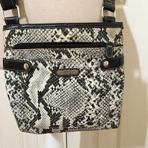 Rosetti  Crossbody Faux snakeskin bag